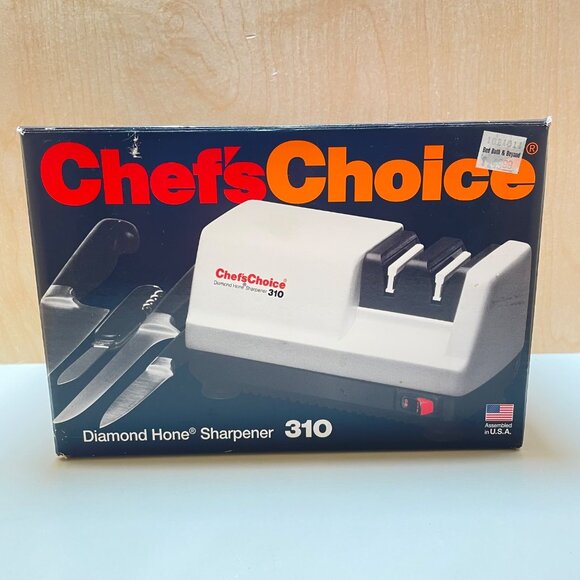 ChefsChoice Diamond Hone Knife Sharpener Model 310 Two-Stage Kitchen & Pocket Kn - Picture 1 of 15
